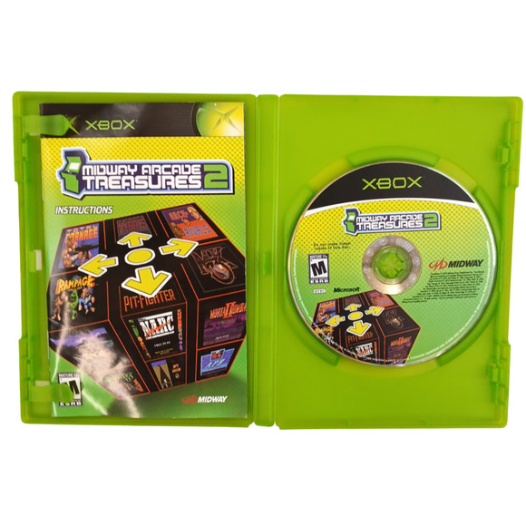 Midway Arcade Treasures 1,2 & 3 Microsoft Xbox Retro Classic GameCube Collection - Picture 4 of 16